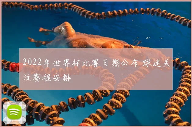 2022年世界杯比赛日期公布 球迷关注赛程安排